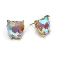 Heart Glass earrings