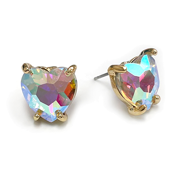 Heart Glass earrings